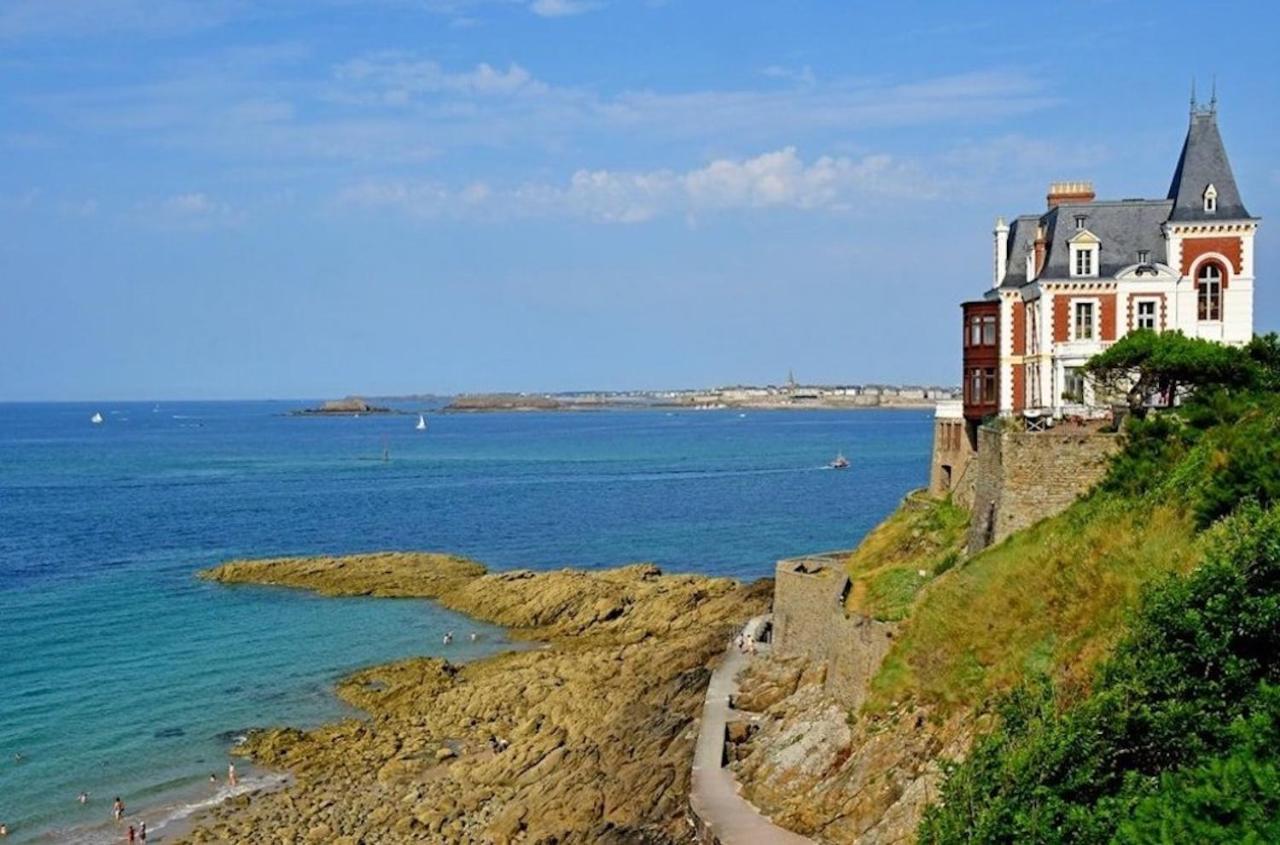 Homard&Fox, Le Féart, Studio avec terrasse&barbecue Dinard Exterior foto