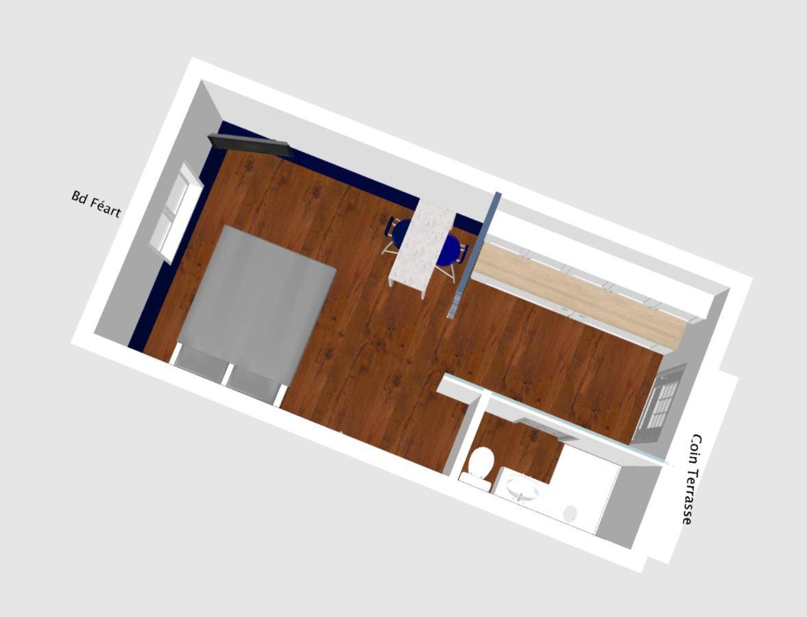 Homard&Fox, Le Féart, Studio avec terrasse&barbecue Dinard Exterior foto