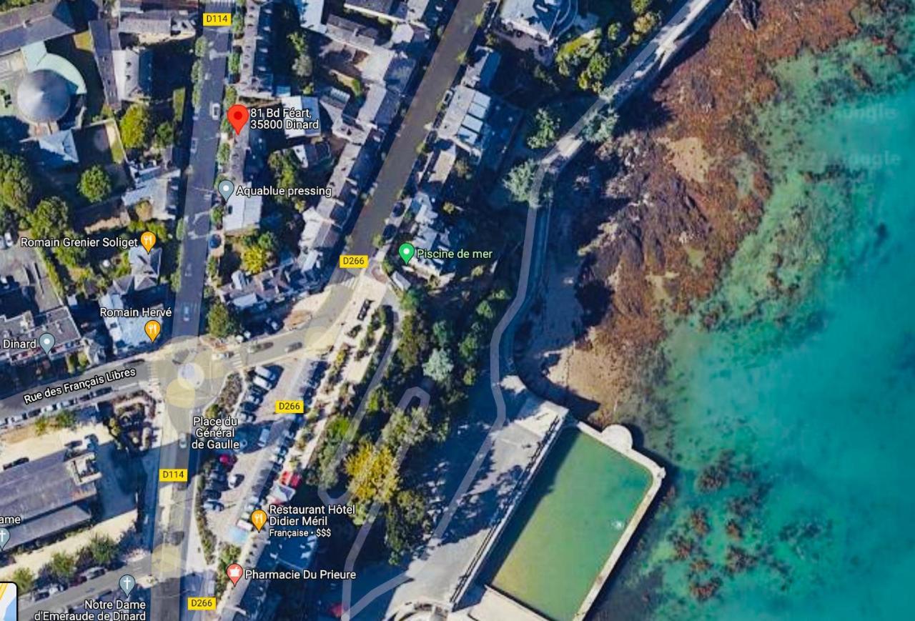 Homard&Fox, Le Féart, Studio avec terrasse&barbecue Dinard Exterior foto
